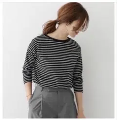 URBAN RESEARCH DOORS ボーダープルオーバー