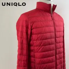 UNIQLO ユニクロ ウルトラライトダウンジャケット メンズM レッド