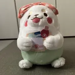 忠犬もちしばぽかぽか温泉BIGぬいぐるみ