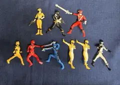 スーパー戦隊シリーズ ミニフィギュア 9体セットのサムネイル
