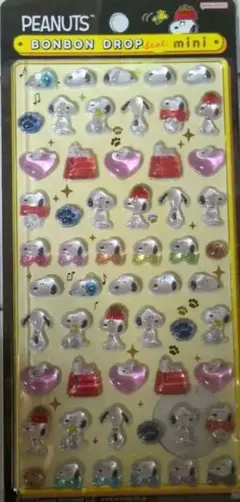 PEANUTS BONBON DROP mini シール 正規品サンスター文具