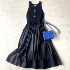 良品ドゥーズィエムクラス 25SS Pleasingワンピース シルク混 36
