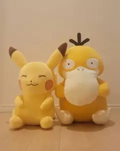 【新品】ポケモン　コダック　ピカチュウ　ぬいぐるみ