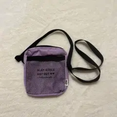 ALGY メッシュポケット ショルダーバッグ