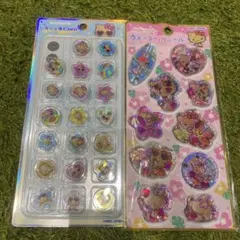 日焼けキティ ウォーターシール おはじきシール