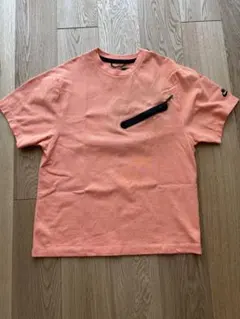 数回使用　NIKE テックフリース　tシャツ　M オレンジ