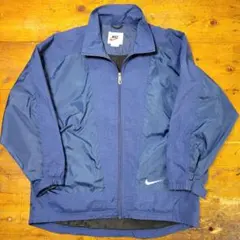 希少 90's vintage 銀タグ NIKE ナイロンジャケット y2k 紺