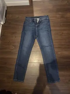 GUストレートジーンズ26
