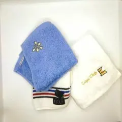 タオルハンカチ3枚 Copa Clob・ ELLE HOMME・ホテル日航香港