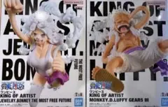 ワンピースKING　OF ARTIST ボニー＆ルフィ　ニカ　ギア５