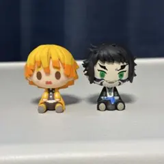 鬼滅の刃 ちょこのっこフィギュア 善逸&獪岳（かいがく）