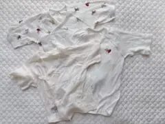 K*.様 ベビー肌着 3点セット 半袖 動物柄