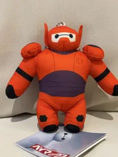 タグ付き ベイマックス ディズニー ぬいぐるみ キーホルダー