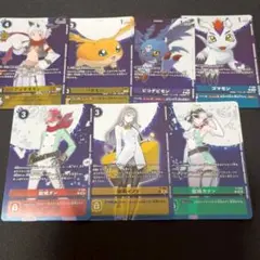 デジモンカードゲーム プロモ タイムストレンジャー 7枚 フルコンプセット④