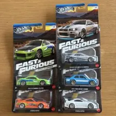 ホットウィール ワイルドスピード 5台セットのサムネイル