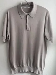 UNITED ARROWS ニットポロシャツ ベージュのサムネイル