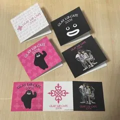 ✉️GLAY LiB CAFE 2008 メッセージカード&ステッカー
