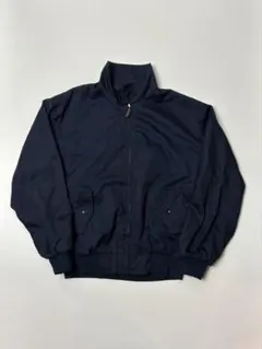 Schott ナイロンジャケット ネイビー ドローコード付き ショット L 