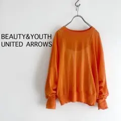 BEAUTY&YOUTH UNITED ARROWS シアーニット プルオーバー