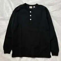 nofaith studios レイヤード ヘンリーネック 長袖 Tシャツ風 - メルカリ