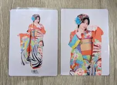 FRUITSZIPPER 鎮西寿々歌 ランダムトレカ 2026振袖2枚セット