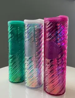 北米スターバックス　プラスチックタンブラー 3個セット 473ml