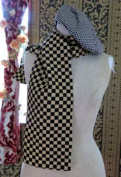 1キッズハンチングとストールのセット和装と合わせると可愛い七五三撮影用小物