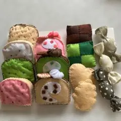 フェルトままごと洋菓子のサムネイル