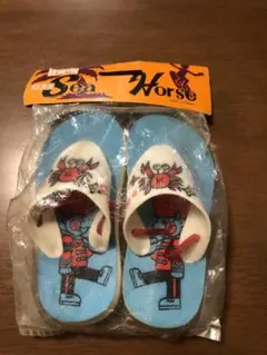 【昭和レトロ】Sea Horse スリッパ 子供用