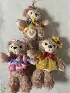 ディズニーシー　シェリーメイ　ぬいぐるみバッチ、キーホルダー