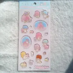 サンリオキキララリトルツインスターズ　キラぷくシール★