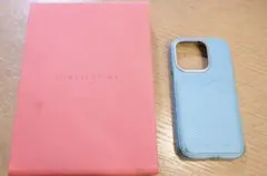 ボナベンチュラ iPhone15Pro ケース ブルー