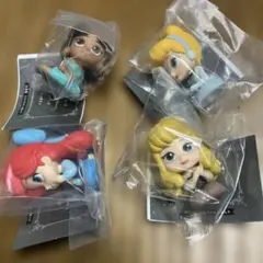ディズニープリンセス まちぼうけ 全4種類 コンプリートセット