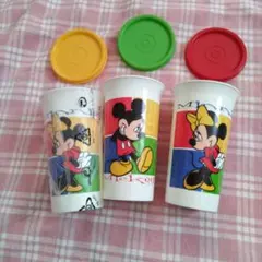 レトロミッキーマウス タンブラー 3個セット
