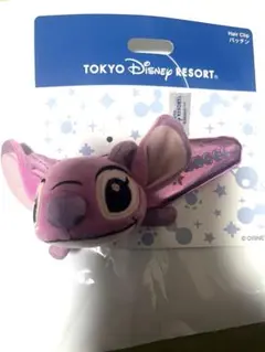 【新品タグ付】エンジェル ぬいぐるみヘアクリップ 東京ディズニーリゾートのサムネイル