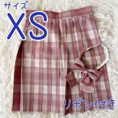 制服 ミニ プリーツスカート JK コスプレ スカート ブルー チェック S