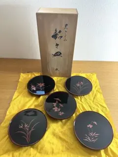 茶道具 香合 長閑 紅葉色絵 - メルカリ