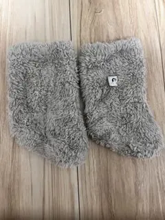 Konny ベビー ブーティ 冬靴下　0-6M グレー