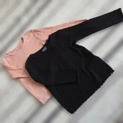 next 9-12ヶ月 ロングTシャツ 2枚セット