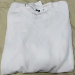 エアリズムコットンクルーネックTシャツ ホワイトМ