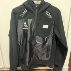 svolme フリースハイブリッドフーディー S 黒