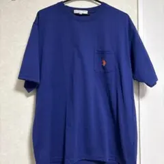 Tシャツ（古着）LLサイズ青