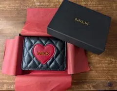 完売品　MILK ハート　二つ折り財布♡のサムネイル