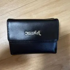 ブラック 折り財布