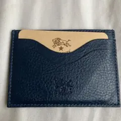 IL BISONTE ネイビー カードケース