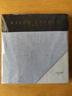 【新品未使用】Ralph Lauren ストライプ掛け布団カバー