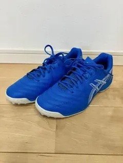 【新品】ASICS CALCETTO9ワイドTF 青 トレーニングシューズ