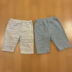 UNIQLO レギンス　5分丈　100センチ　2点セット