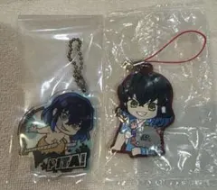 鬼滅の刃 嘴平伊之助 アクリルキーホルダーとストラップ　2点セット
