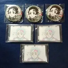 鬼滅の刃 竈門炭治郎 缶バッジ アクリルチャーム お楽しみくじ 柱稽古 一期